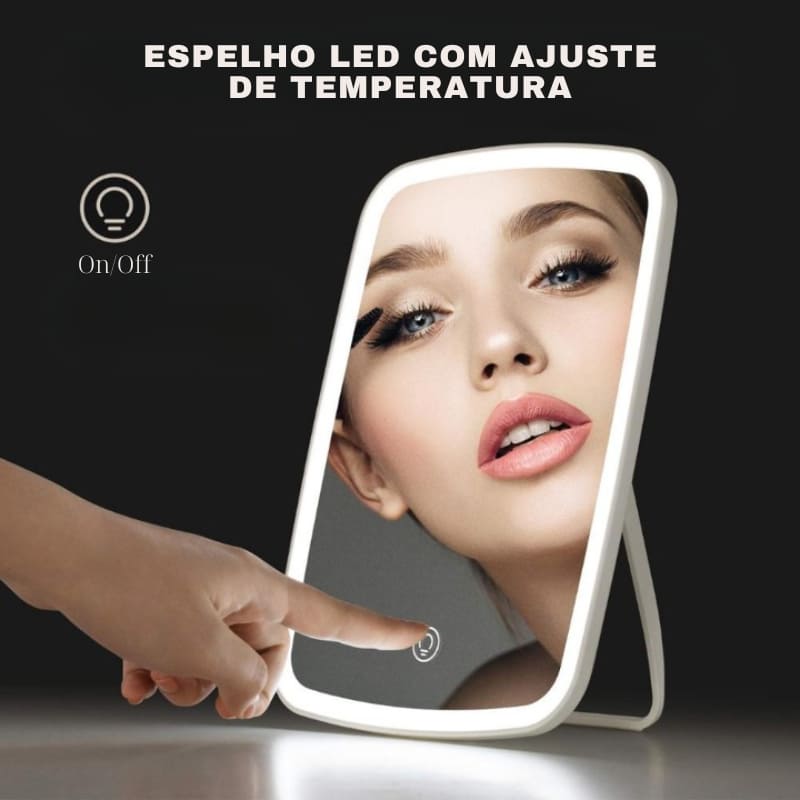 LED Mirror for Makeup Desktop