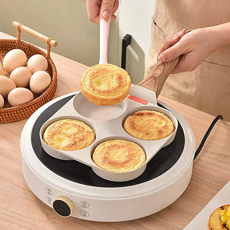 4-in-1 Non-Stick Frying Pan Egg Pan