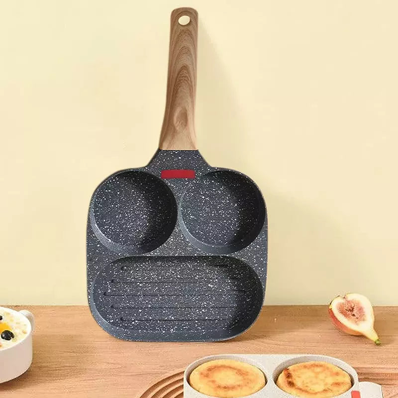 4-in-1 Non-Stick Frying Pan Egg Pan