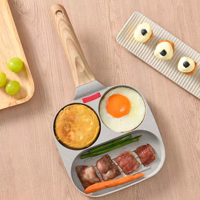 4-in-1 Non-Stick Frying Pan Egg Pan