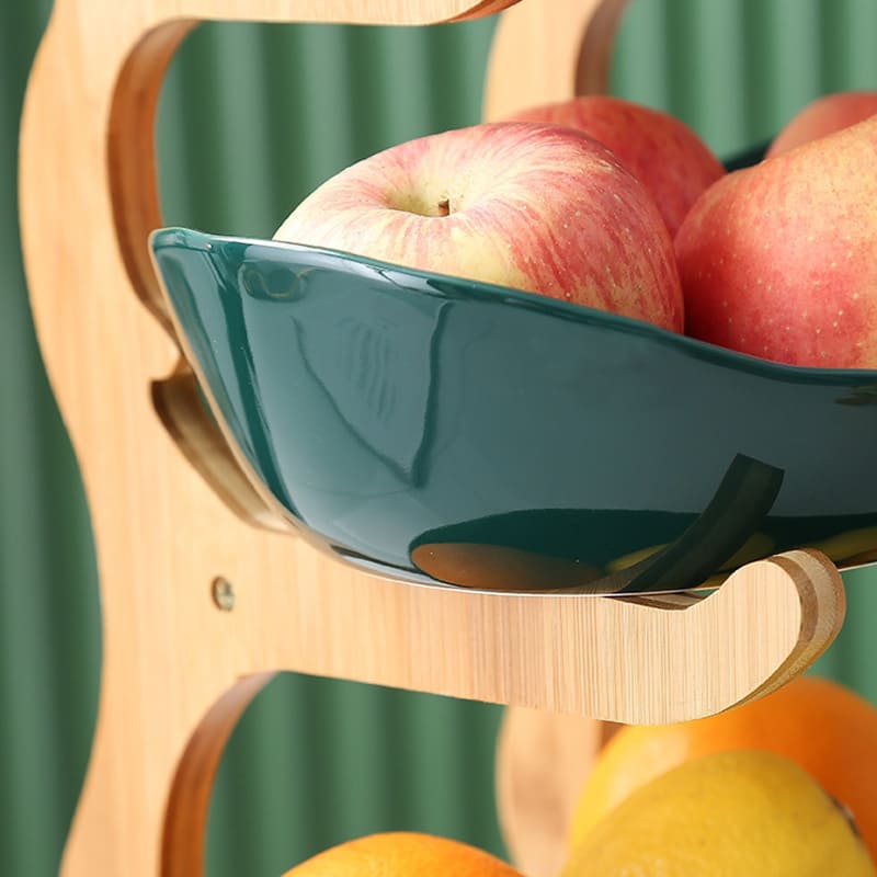 Bamboo Fruit Basket Table Fruit Basket