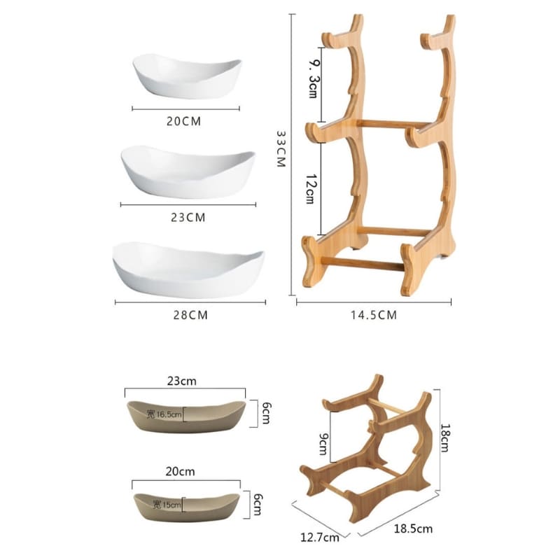 Bamboo Fruit Basket Table Fruit Basket