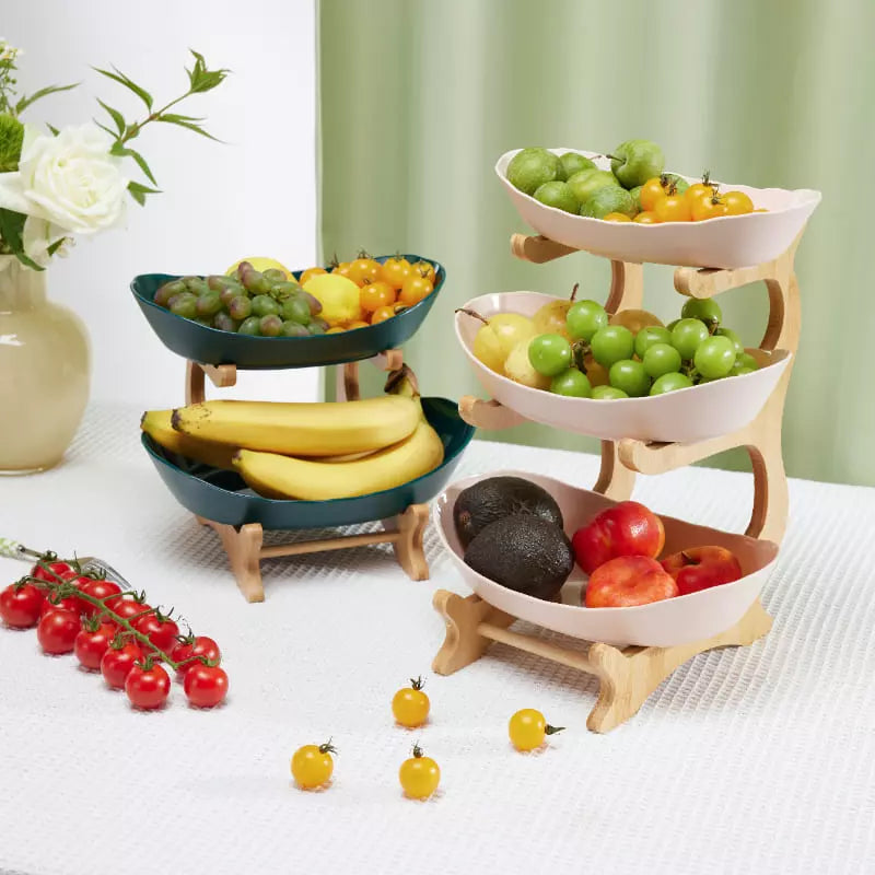 Bamboo Fruit Basket Table Fruit Basket