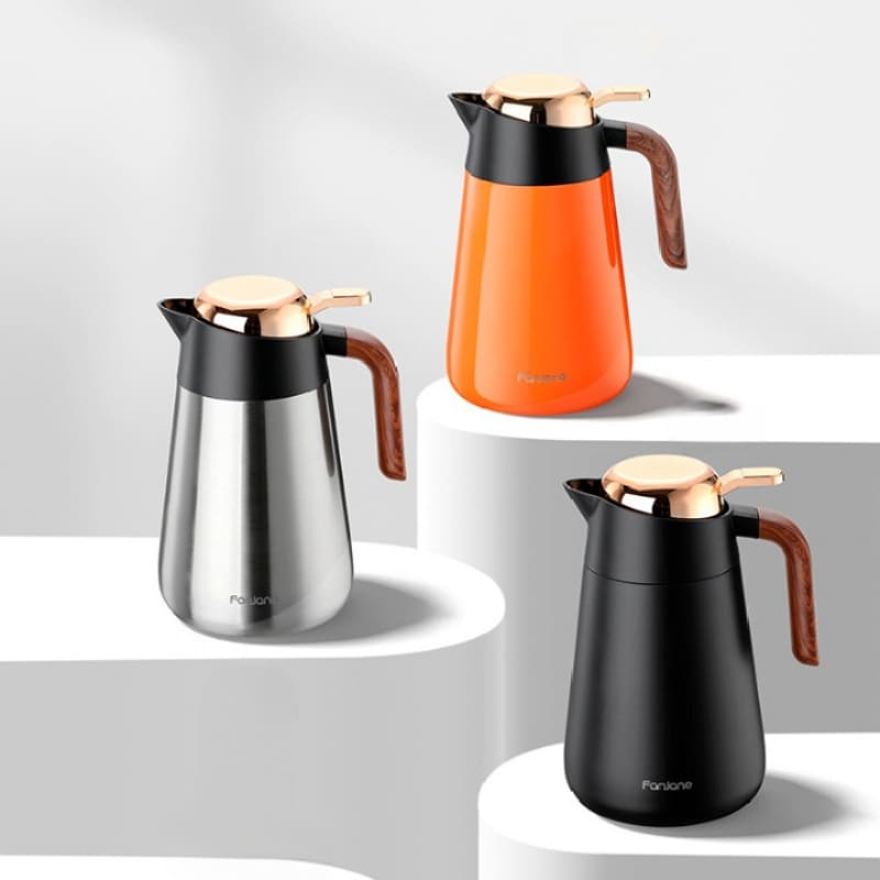 1.6L Stainless Steel Coffee and Tea Thermos Bottle