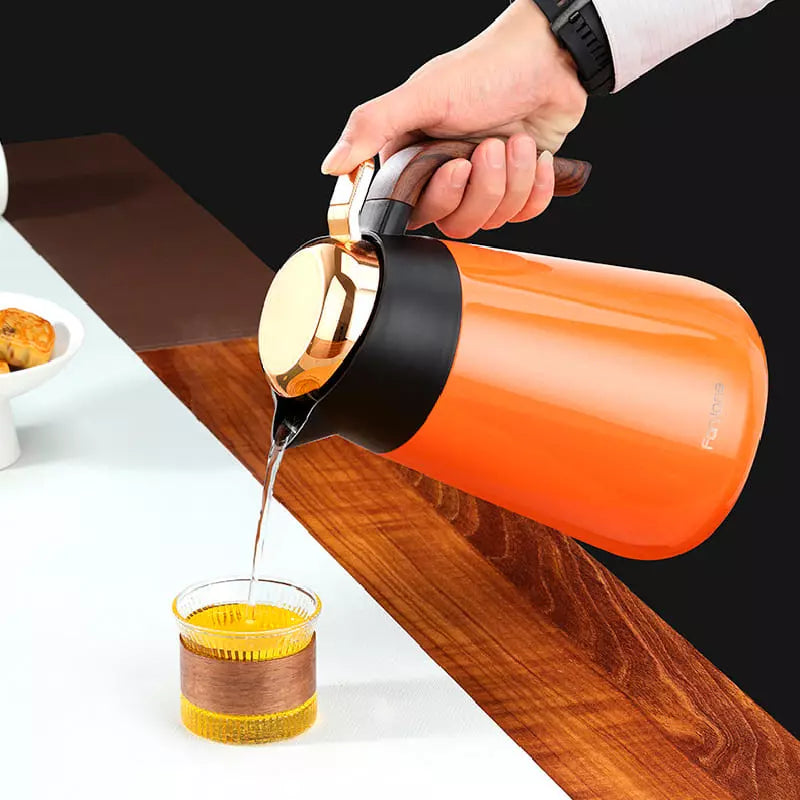1.6L Stainless Steel Coffee and Tea Thermos Bottle