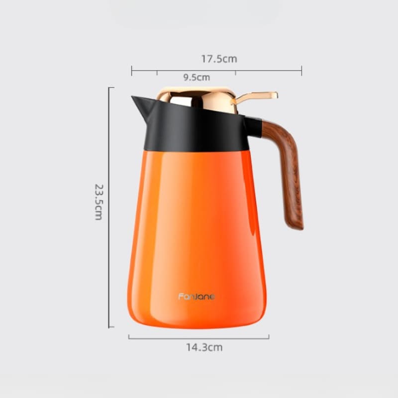 1.6L Stainless Steel Coffee and Tea Thermos Bottle