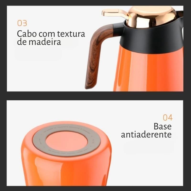 1.6L Stainless Steel Coffee and Tea Thermos Bottle