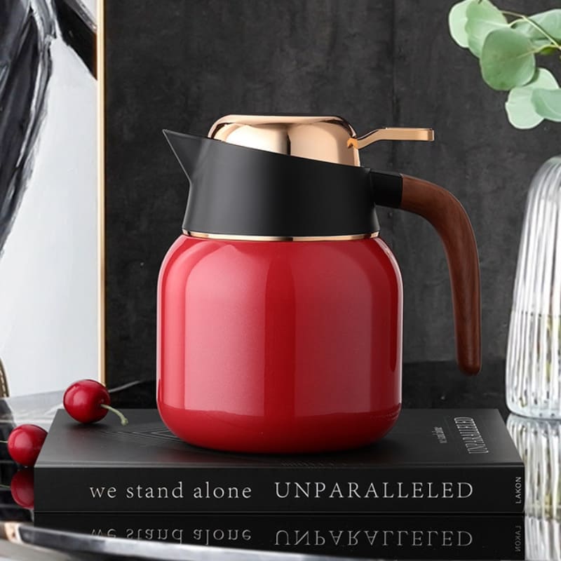 1000ml Stainless Steel and Ceramic Coffee and Tea Thermos Bottle