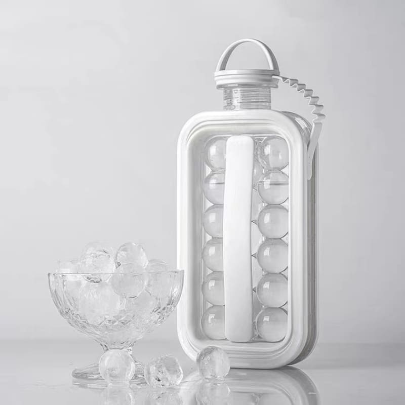 Round Ice Cube Shape Water Bottle
