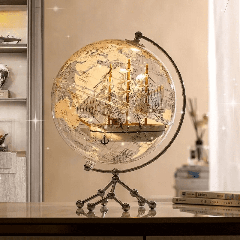 Transparent Globe for Living Room Decoration