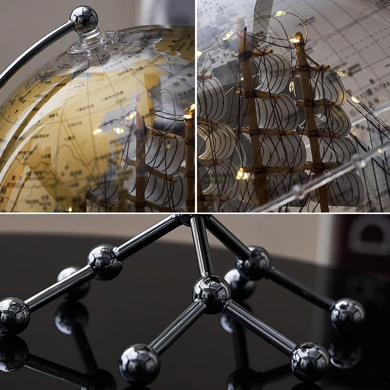 Transparent Globe for Living Room Decoration