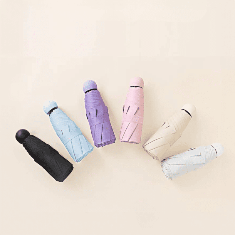 Mini Pocket Umbrella Resistant UV Protection
