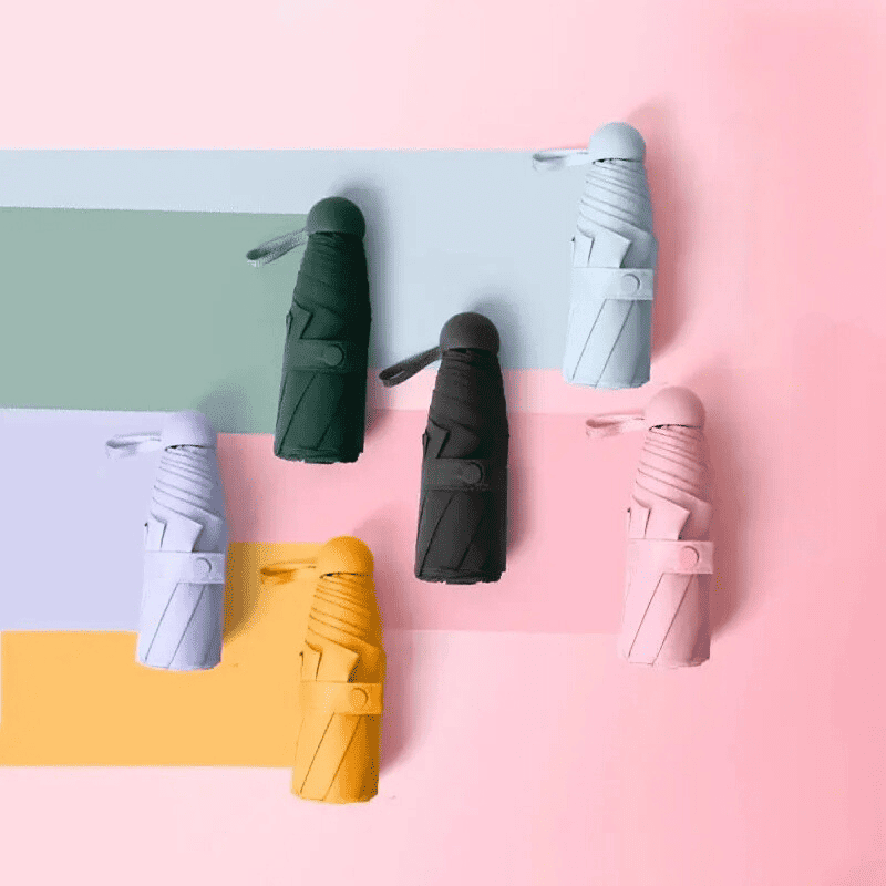 Mini Pocket Umbrella Resistant UV Protection
