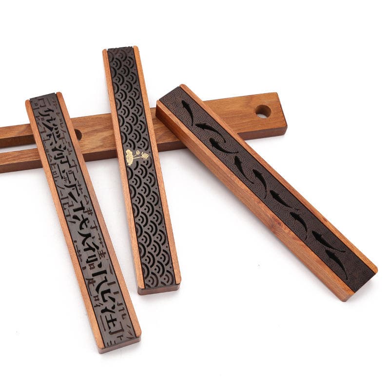 Incense Holder Aromatherapy Incense Holder Wooden Box Polishedwood