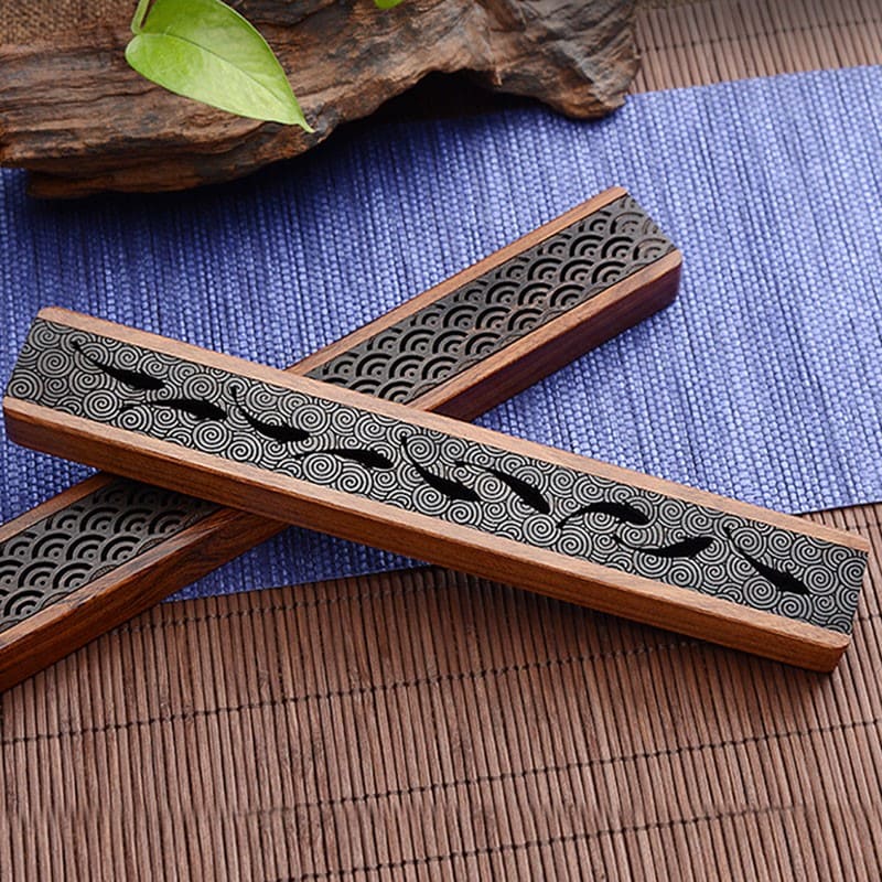 Incense Holder Aromatherapy Incense Holder Wooden Box Polishedwood