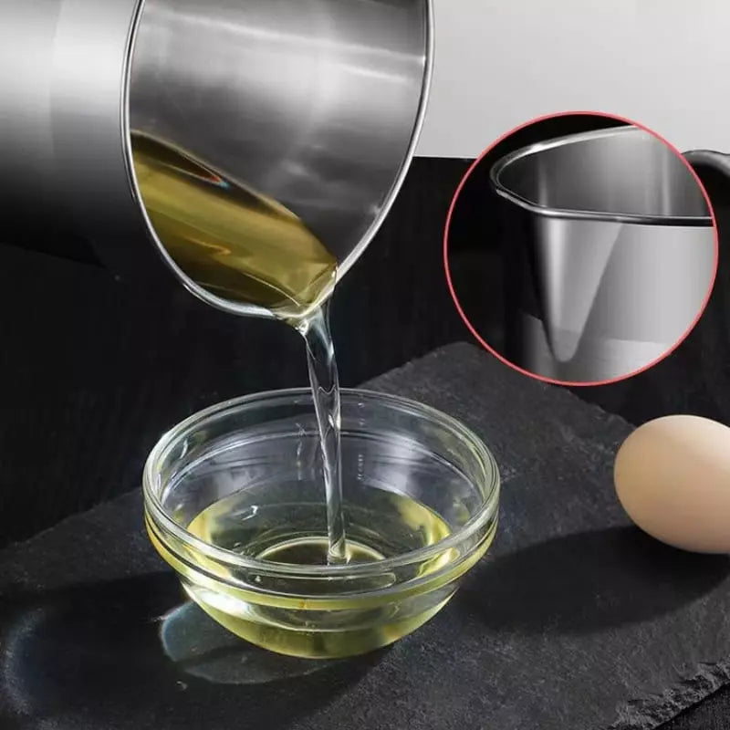 Stainless Steel Egg Separator Jar with Polyurethane Lid