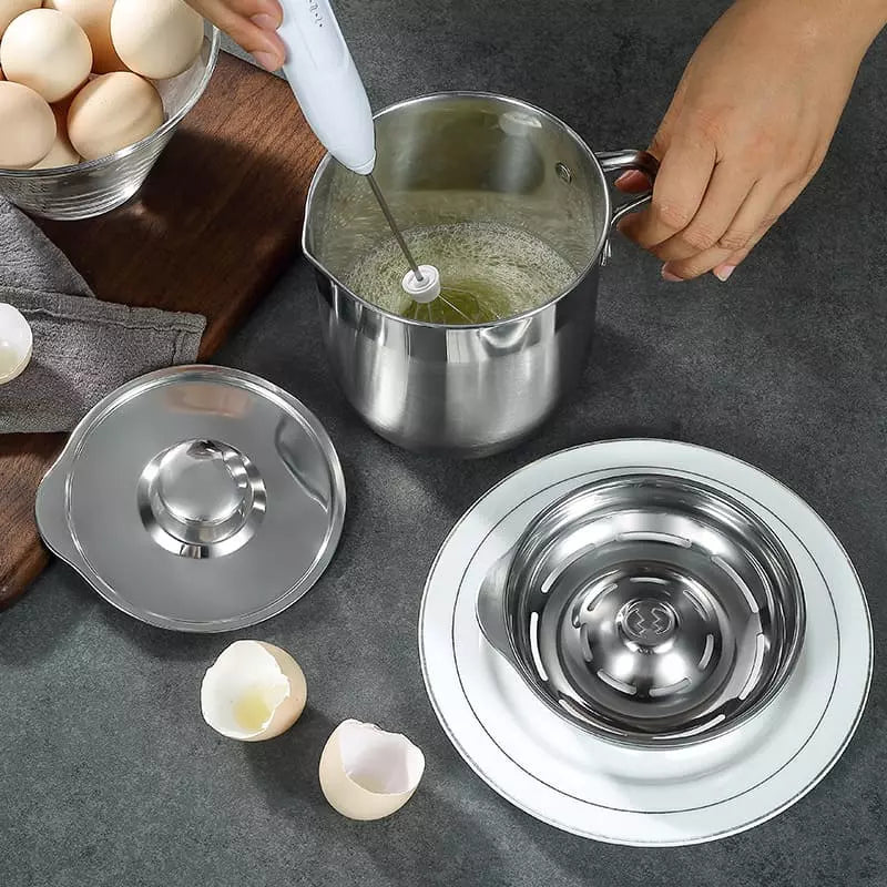 Stainless Steel Egg Separator Jar with Polyurethane Lid