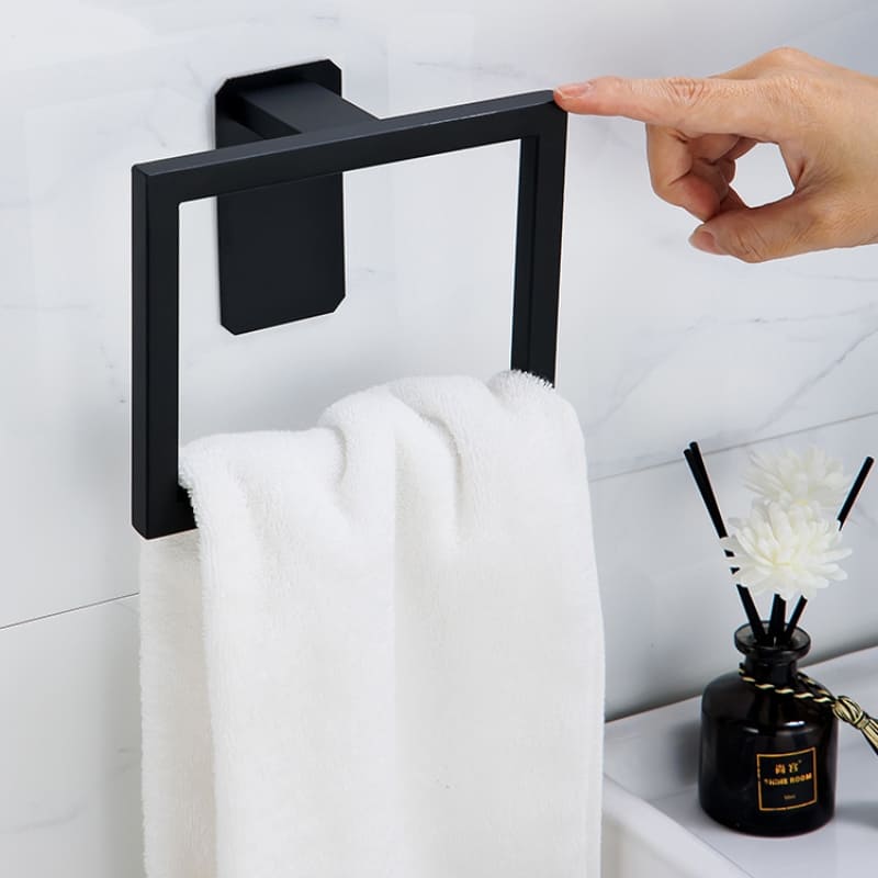 5-Piece Stainless Steel Bathroom Accessory Kit