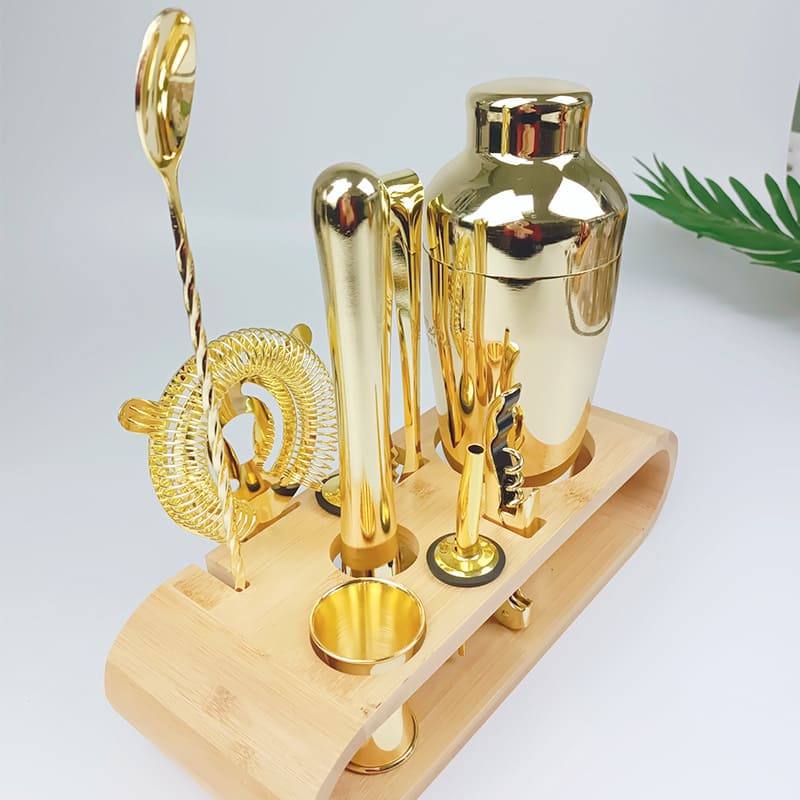 Stainless Steel Cocktail Shaker Kit for Home Drinks and Bar