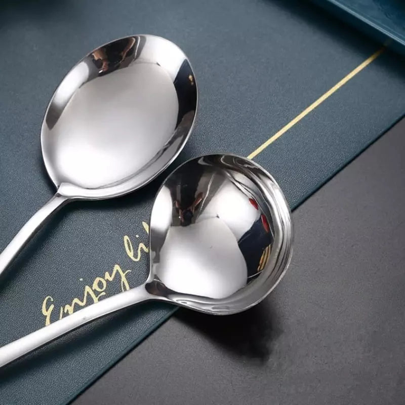 6-Piece Golden Stainless Steel Kitchen Utensil Set
