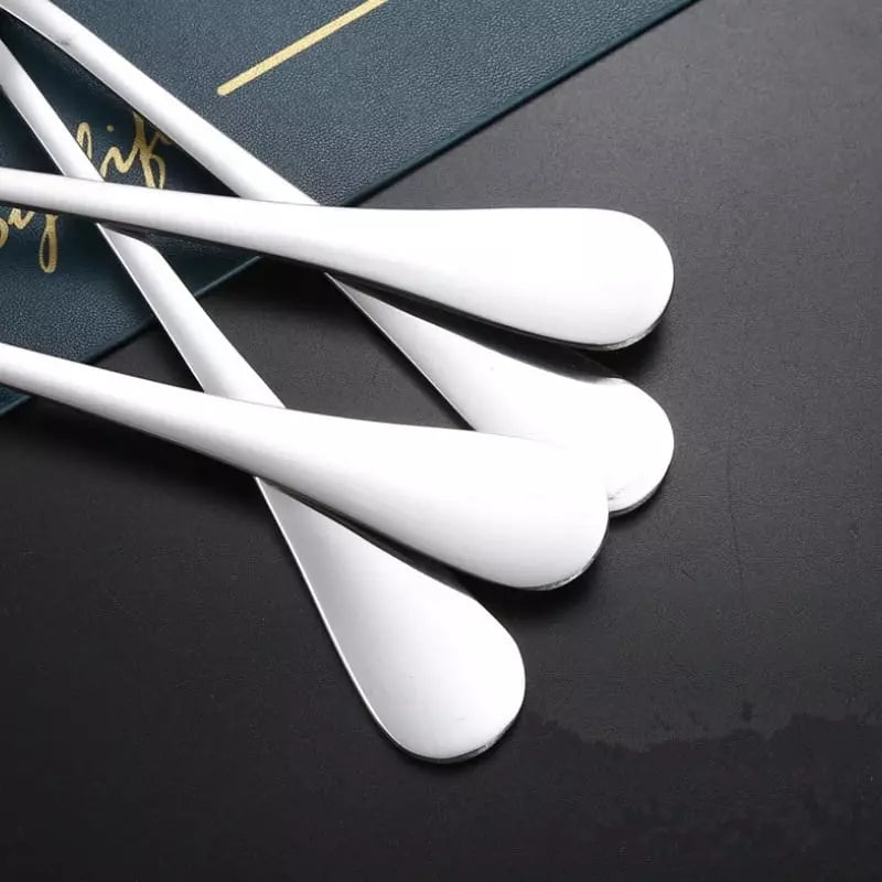 6-Piece Golden Stainless Steel Kitchen Utensil Set