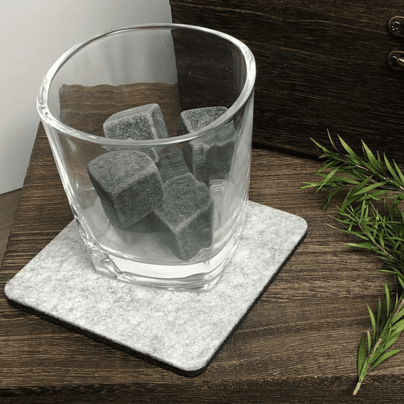 Whiskey Kit Glasses Ice Cube Bar Tongs for Home