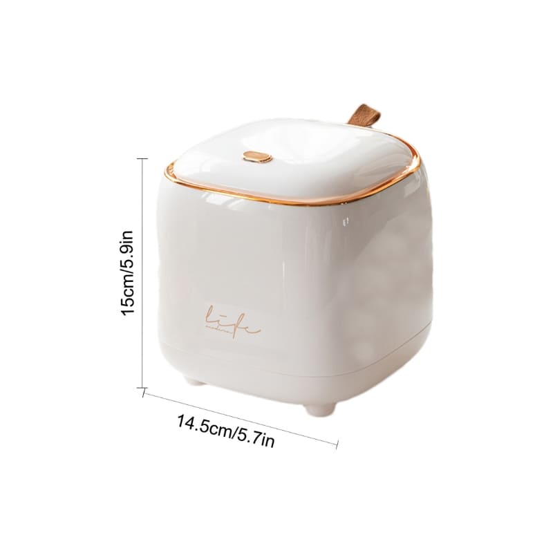 Luxury Decorative Desk Trash Bin