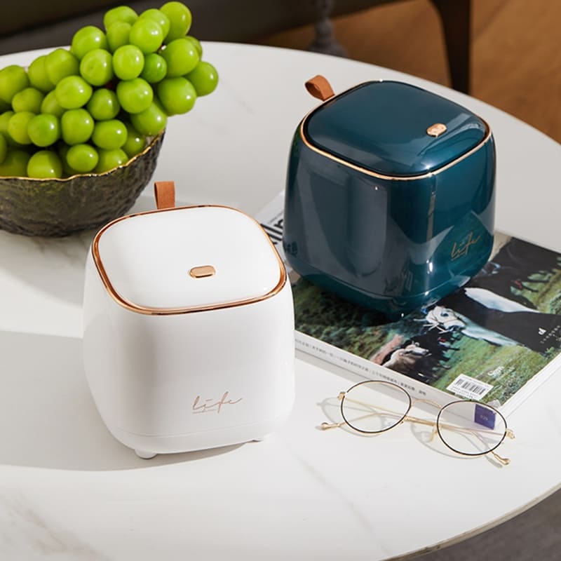 Luxury Decorative Desk Trash Bin