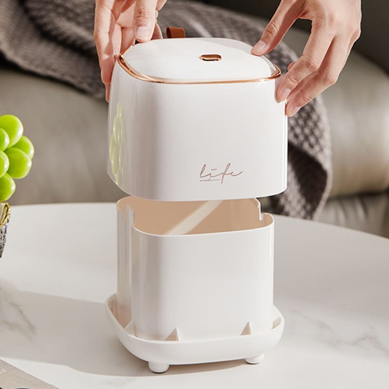 Luxury Decorative Desk Trash Bin