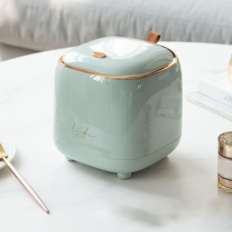 Luxury Decorative Desk Trash Bin