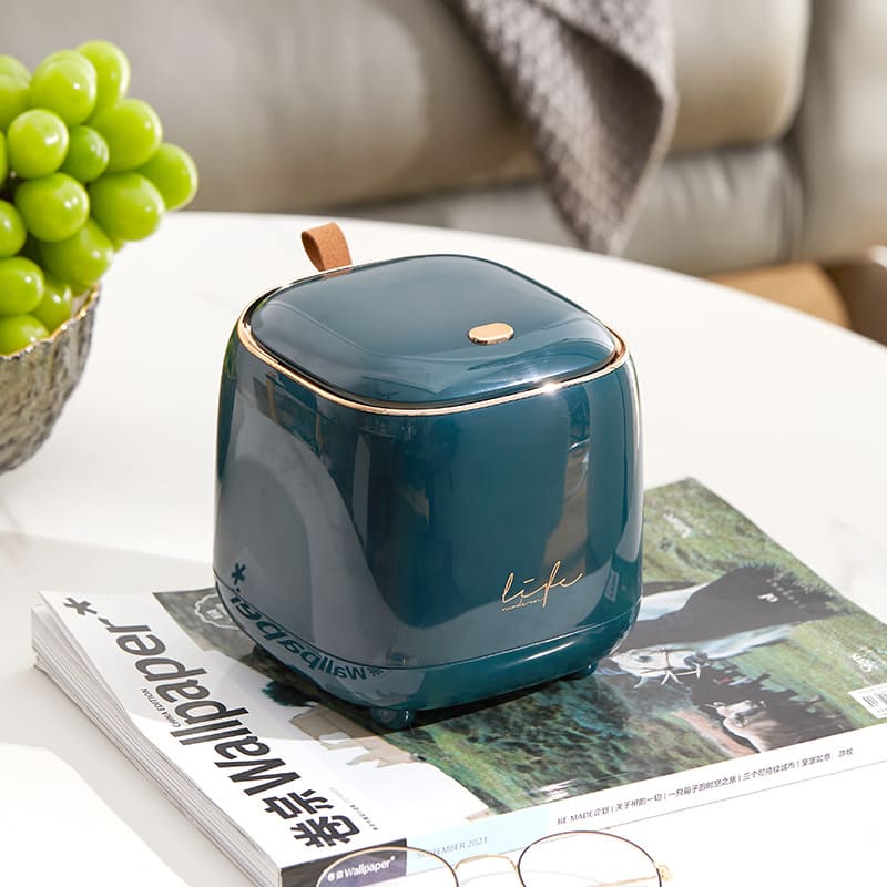 Luxury Decorative Desk Trash Bin