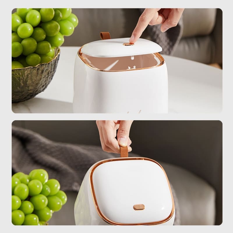 Luxury Decorative Desk Trash Bin