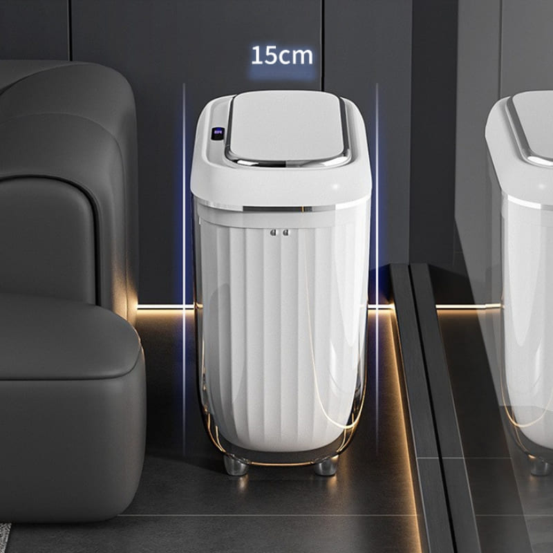 Automatic Acrylic Bathroom and Kitchen Sensor Trash Can