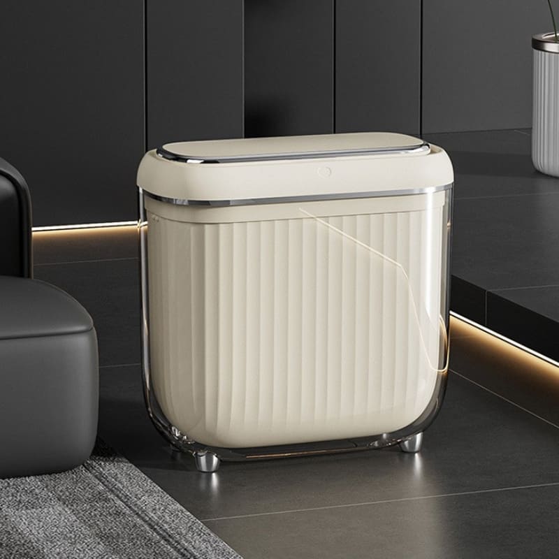 Automatic Acrylic Bathroom and Kitchen Sensor Trash Can