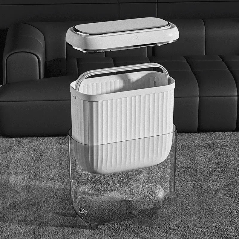 Automatic Acrylic Bathroom and Kitchen Sensor Trash Can