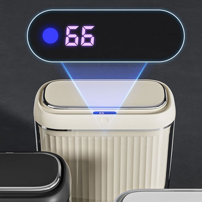 Automatic Acrylic Bathroom and Kitchen Sensor Trash Can