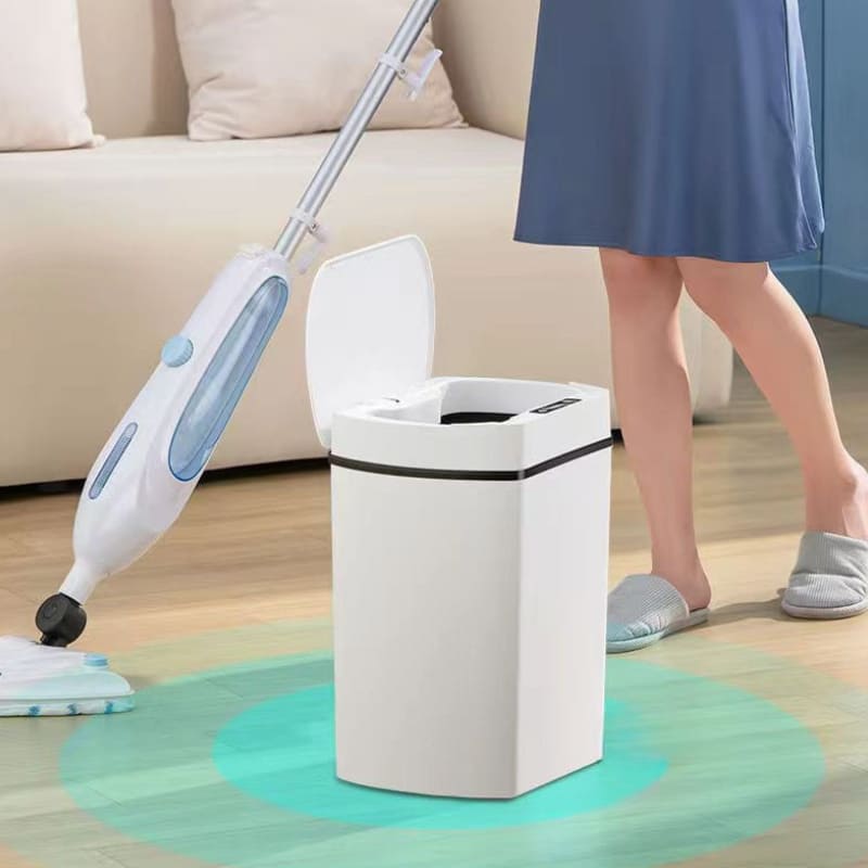 Automatic Bathroom and Kitchen Trash Bin with Sensor 15L