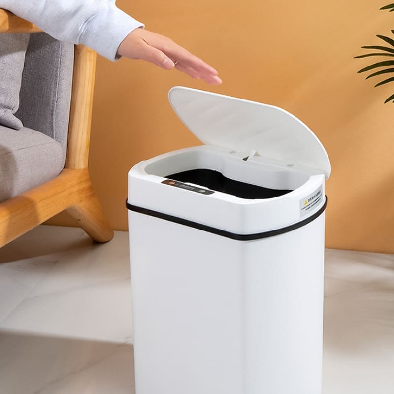 Automatic Bathroom and Kitchen Trash Bin with Sensor 15L