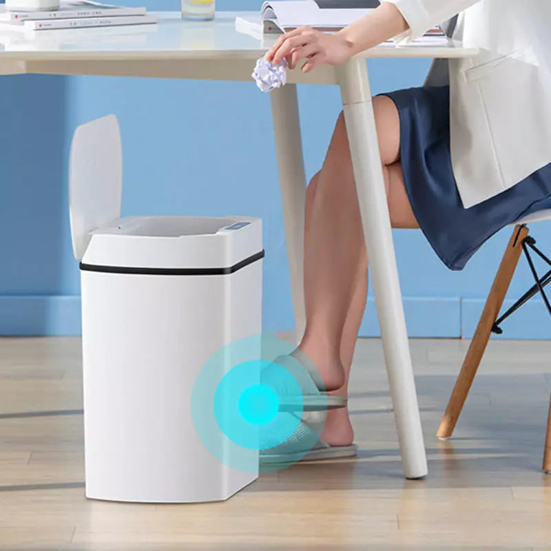 Automatic Bathroom and Kitchen Trash Bin with Sensor 15L