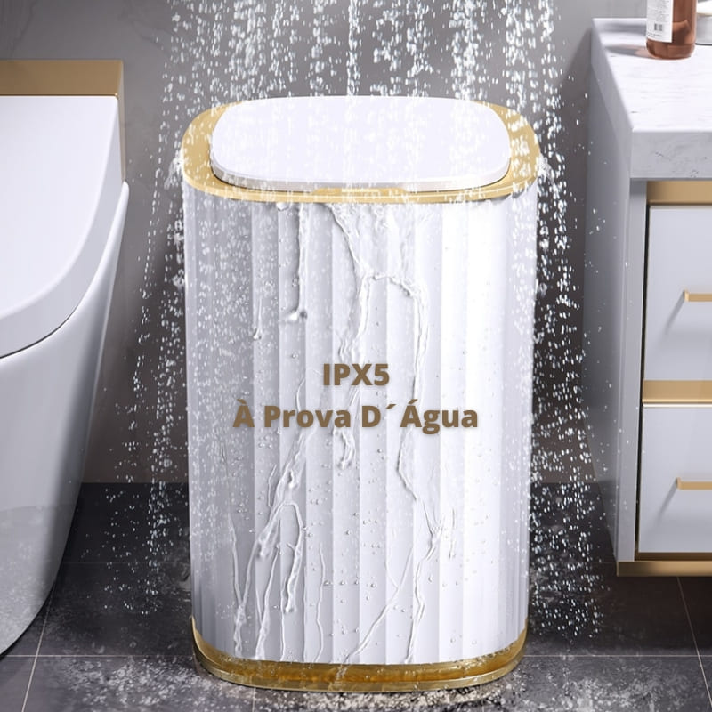 Automatic Bathroom and Kitchen Trash Bin with Smart Sensor