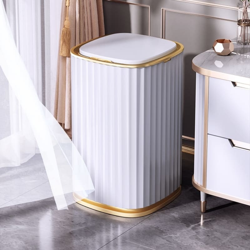 Automatic Bathroom and Kitchen Trash Bin with Smart Sensor