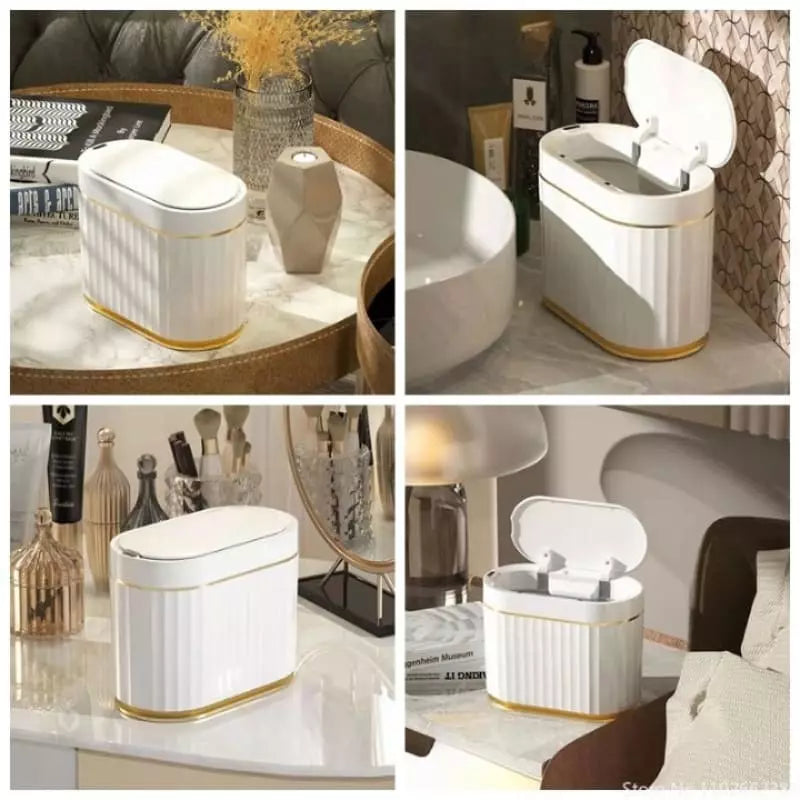 Smart Automatic Bathroom and Kitchen Sink Trash Bin
