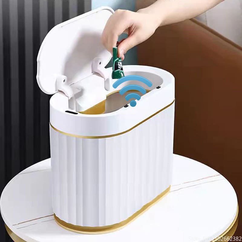 Smart Automatic Bathroom and Kitchen Sink Trash Bin