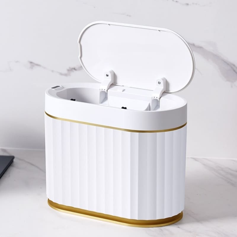 Smart Automatic Bathroom and Kitchen Sink Trash Bin