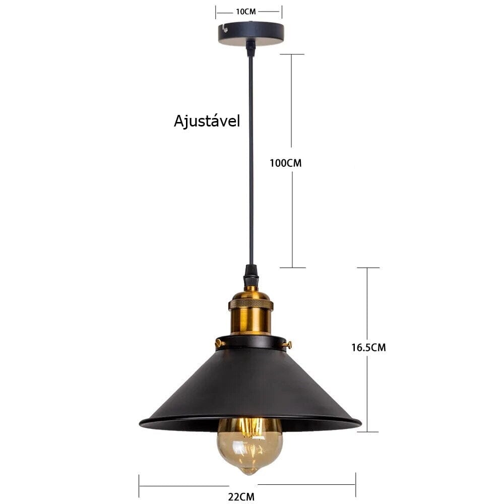 Vintage Retro Pendant Chandelier for Kitchen Counter