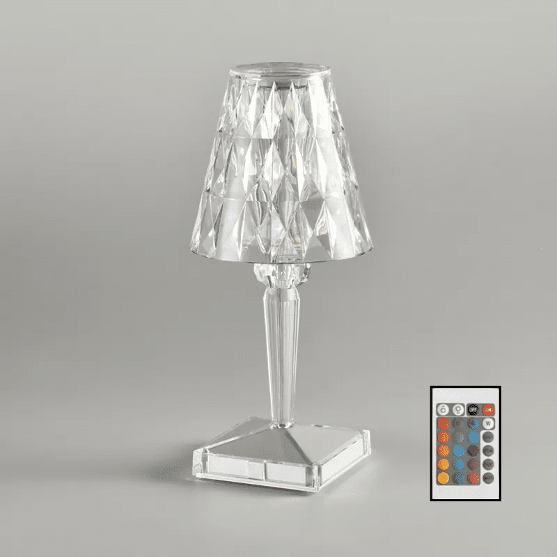 3-in-1 Wireless USB Diamond LED Table Lamp