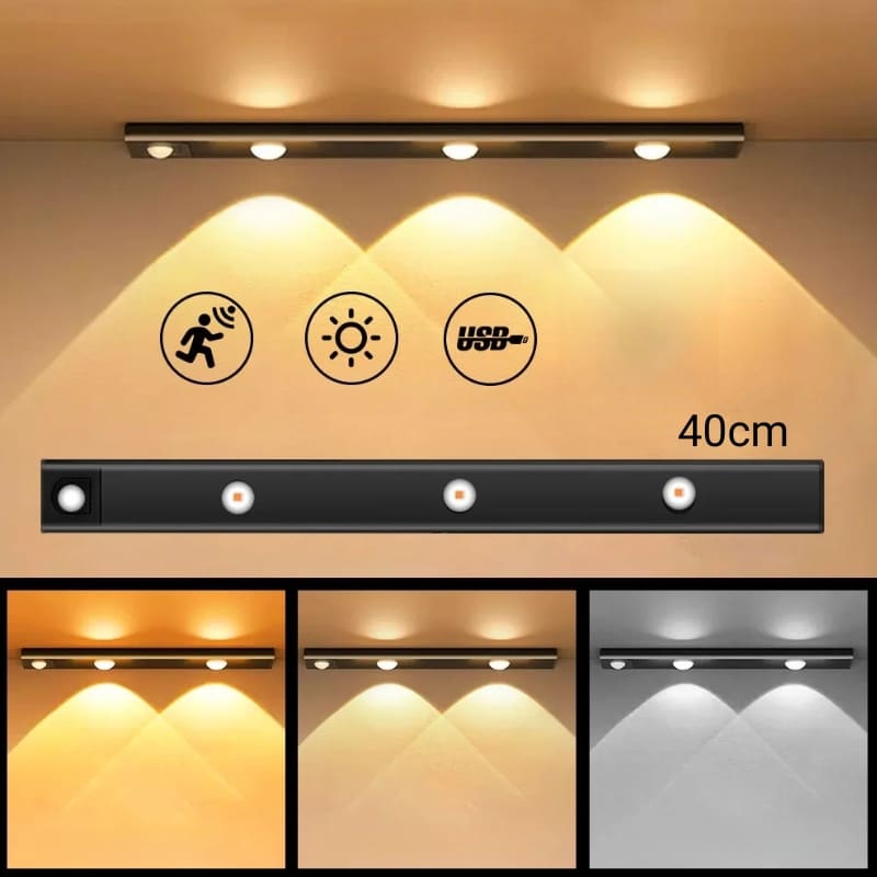 Magnetic LED Light with Motion Sensor