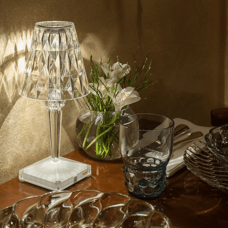 3-in-1 Wireless USB Diamond LED Table Lamp