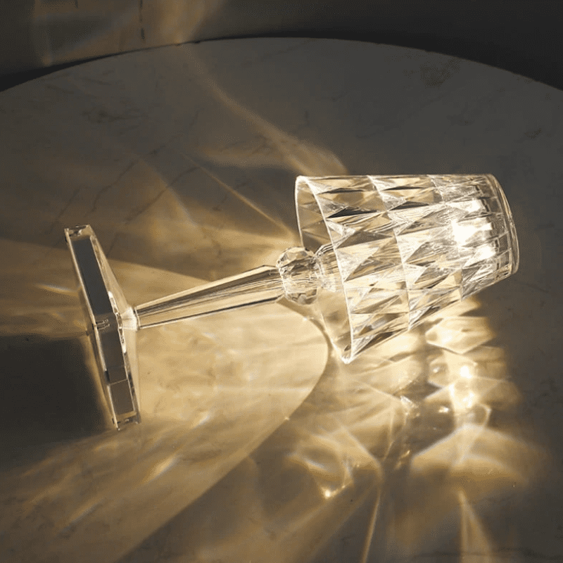 3-in-1 Wireless USB Diamond LED Table Lamp