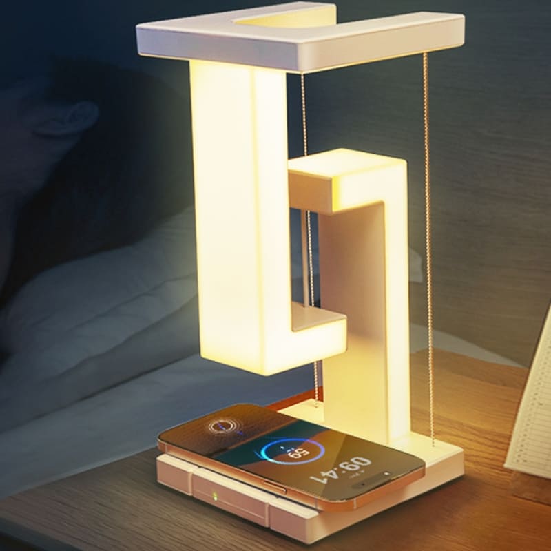 Table Lamp + Inductive Charger for iPhone Samsung